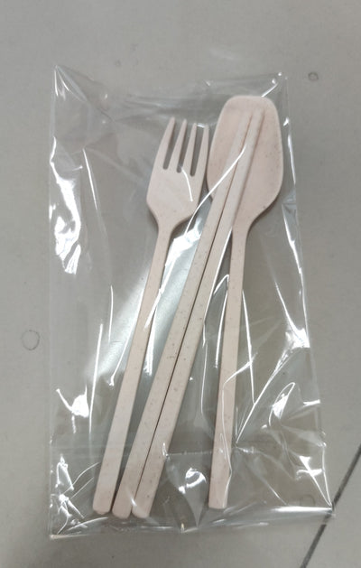 Juego de Comida Infantil Mickey Mouse en Fibra de Trigo - Plato, Cubiertos y Palillos - Image 14
