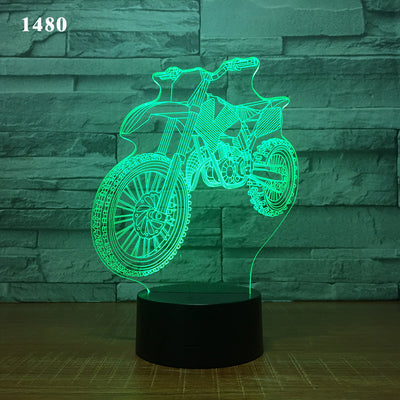 Lámpara de Escritorio LED Diseño Motociclista - Image 11