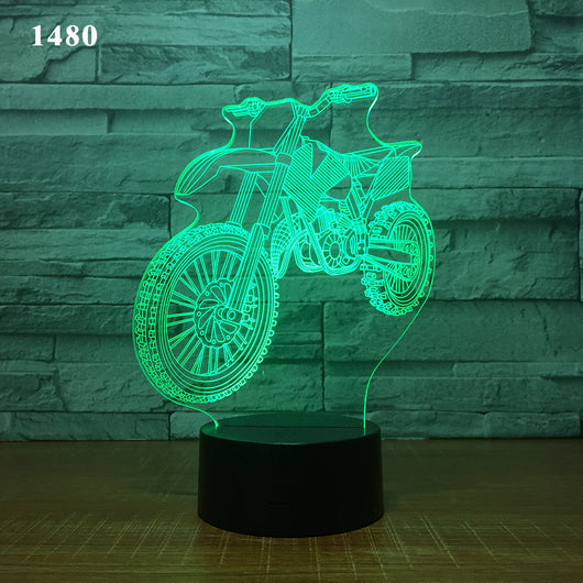 Lámpara de Escritorio LED Diseño Motociclista - Image 11