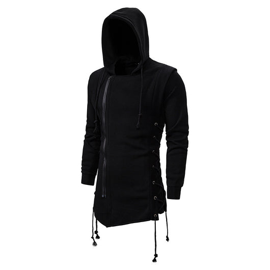 Chamarra Hoodie Suelta Talla Grande para Hombre - Image 9