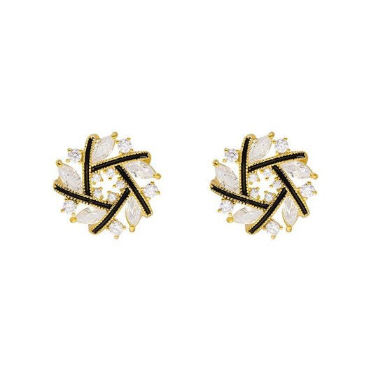 Aretes de Plata 925 Temperamento Minimalista Aguja