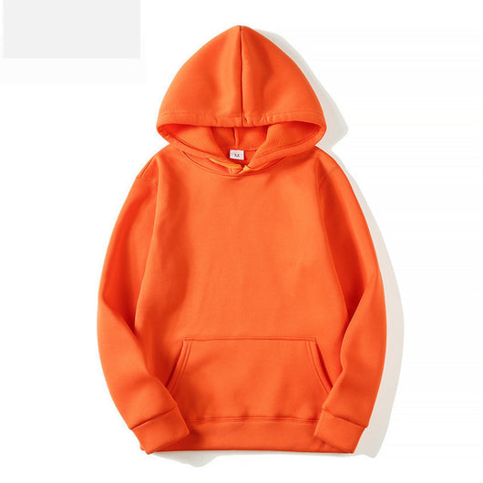 Sudadera con Capucha de Manga Larga - Suéter Casual de Color Sólido - Image 12