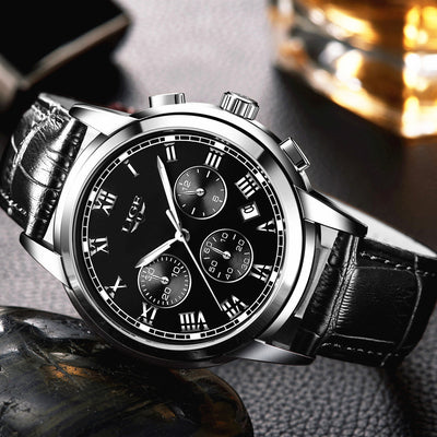 Reloj de Cuero para Hombre - Elegancia Casual - Image 13
