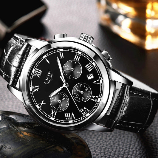 Reloj de Cuero para Hombre - Elegancia Casual - Image 13