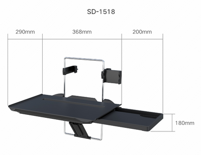 Escritorio Plegable para Auto - Mesa Portátil con Soporte para Laptop y Tablet - Image 3