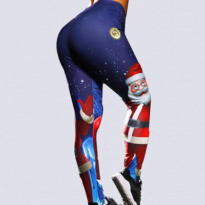 Leggings Deportivos Navideños de Cintura Alta para Yoga y Fitness - Image 7
