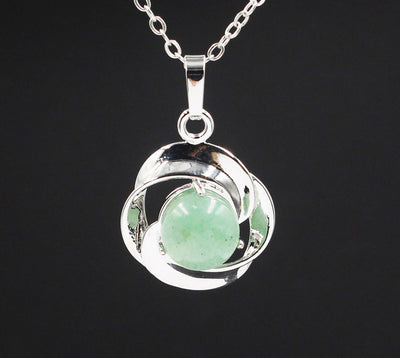 Collar Colgante de Flor en Cristal Natural - Image 26