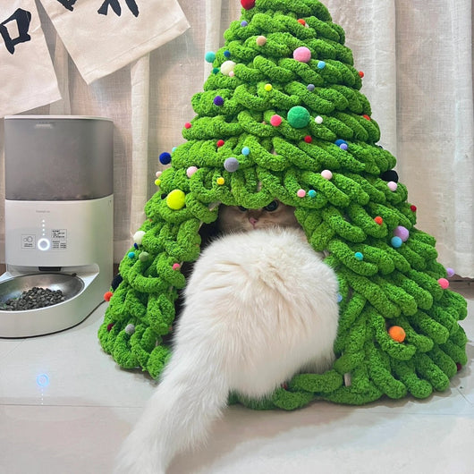 Nido Árbol Navideño para Gatos - Kit DIY Hecho a Mano - Image 13