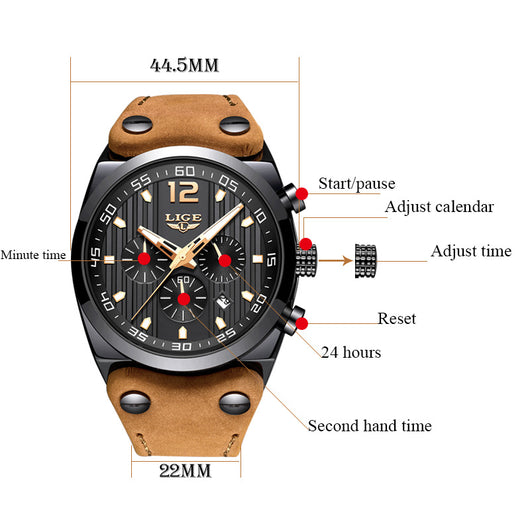 Reloj de Cuarzo con Correa de Moda - Image 3