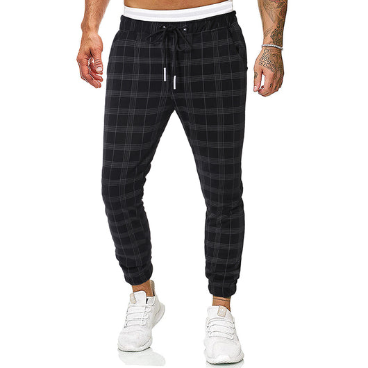 Pantalones Casuales a Cuadros - Comodidad y Estilo - Image 41