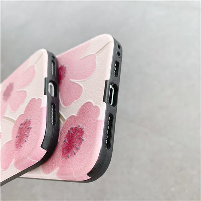 Funda para Teléfono con Diseño Floral Rosa - Image 2