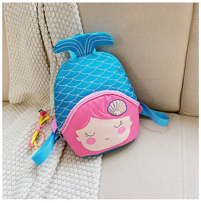 Mochila Infantil Sirena con Cierre de Seguridad para Niñas - Image 5