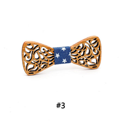 Corbata de Moño de Madera - Image 13