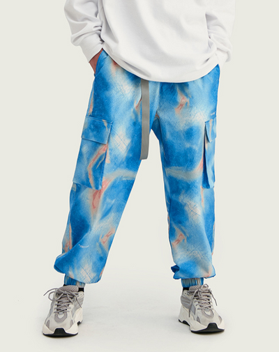 Pantalones con Bolsillos Funcionales y Hebilla Ajustable - Image 3