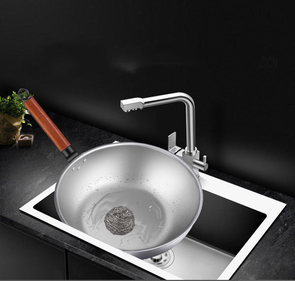 Olla de Cocina 32cm Titanio Antiadherente Premium
