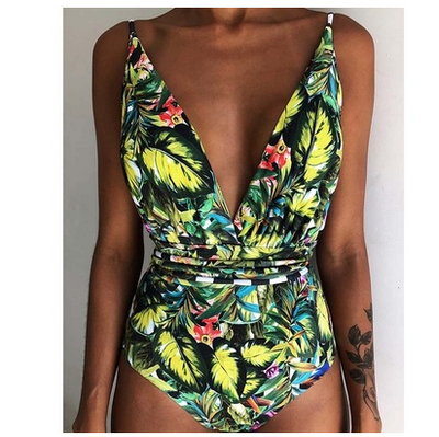 Traje de Baño Monokini Escotado para Mujer - Image 21