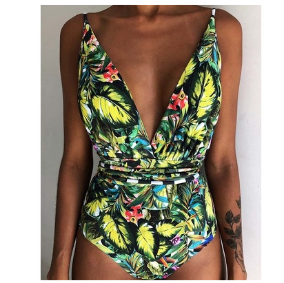 Traje de Baño Monokini Escotado para Mujer - Image 21