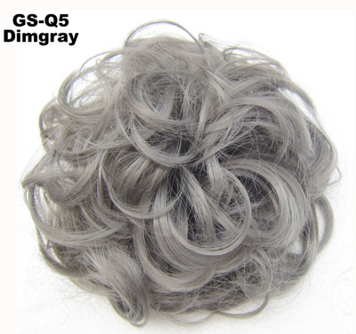 Moño Fluido Rizador con Cordón Ajustable - Extensión de Cabello Sintético - Image 15