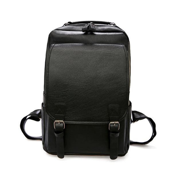 Mochila de Cuero PU Grande para Hombre - Image 9