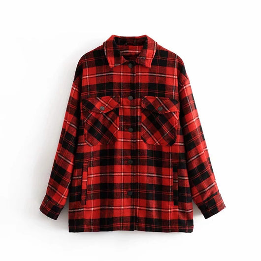 Camisa de Cuadros Tipo Abrigo - Image 16