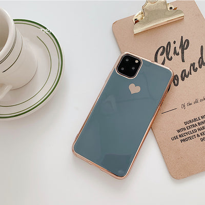 Funda Teléfono Chapado en Oro con Diseño de Amor - Image 21