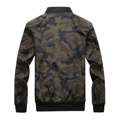 Chaqueta Bomber de Camuflaje para Hombre - Image 5