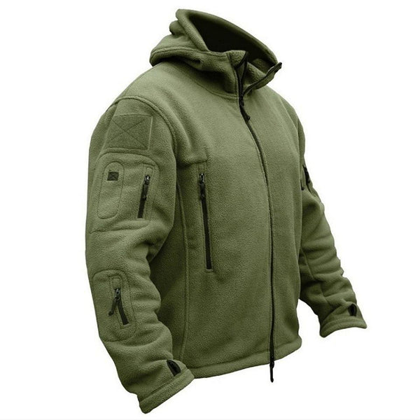 Chaqueta Táctica Térmica Militar para Hombre - Abrigo Fleece Invierno