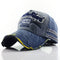 Old Worn-out Baseball 1969 Letter Hat Navy Blue