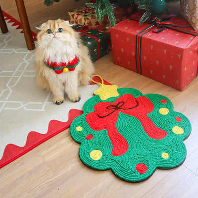 Rascador para Gatos de Sisal Navideño - Resistente y sin Pelusa - Image 2