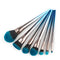 Set de 7 Brochas de Maquillaje Degradado Azul Negro