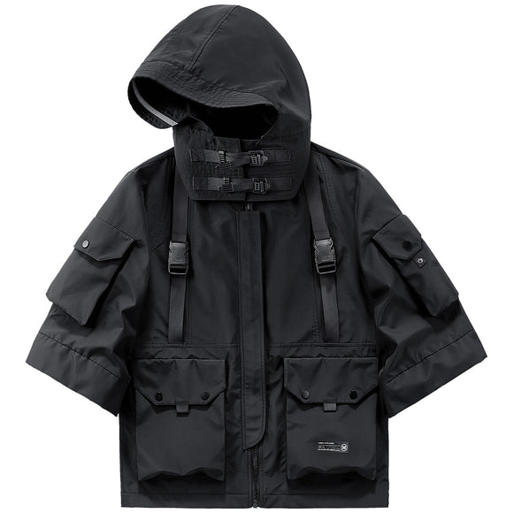 Abrigo Impermeable Daopao con Capucha