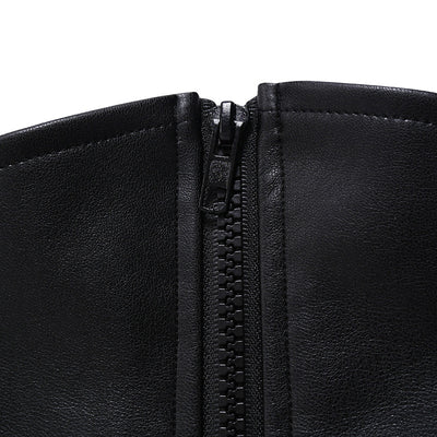 Overol Levantacaderas de Cuero PU con Cintura Ajustable para Mujer - Image 7