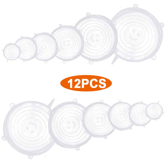 Tapa Elástica de Silicona para Conservar Alimentos - Image 17