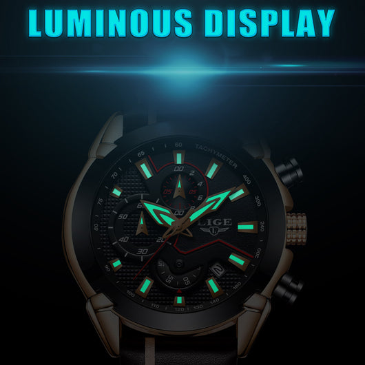 Reloj Inteligente Multifunción con Luz Nocturna para Hombre - Image 8