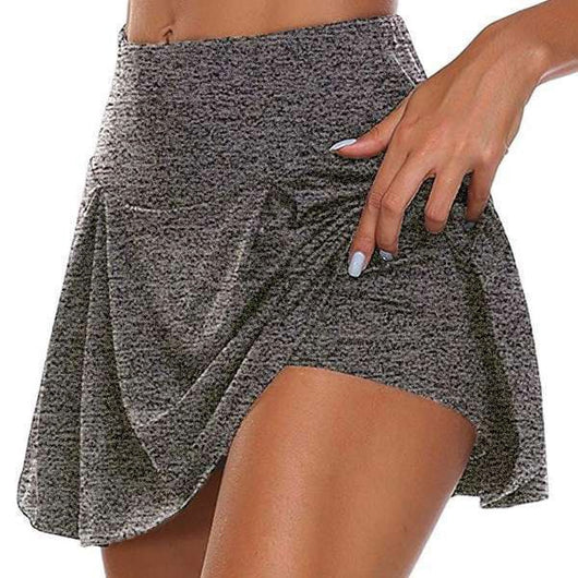 Shorts Deportivos Ajustados con Falda para Ciclismo y Running - Image 3