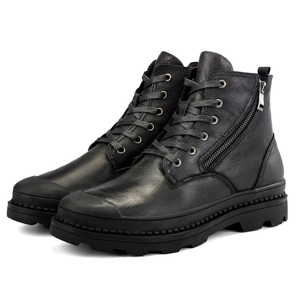 Botas Martin de Cuero para Hombre con Forro Térmico y Suela Antideslizante - Image 11
