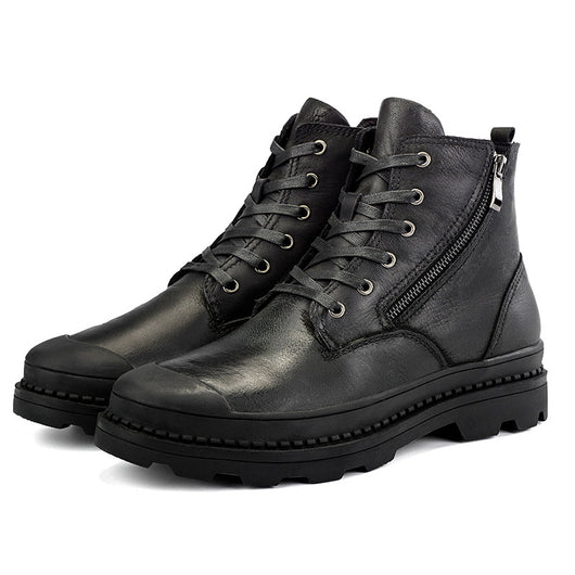 Botas Martin de Cuero para Hombre con Forro Térmico y Suela Antideslizante - Image 11
