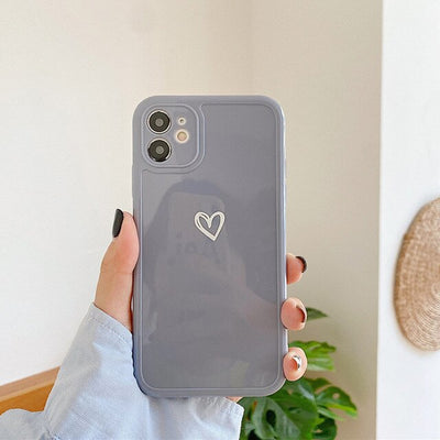 Funda para teléfono pintada a mano con diseño de amor - Image 9