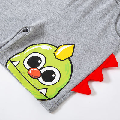 Pantalones Tres Cuartos Niño Estampado Dinosaurio - Image 5
