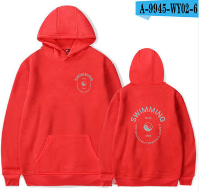 Sudadera con Capucha Alfabeto Inglés Unisex - Otoño e Invierno - Image 25