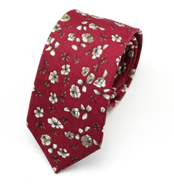 Corbata de Algodón con Estampado Moderno para Hombre - Image 23