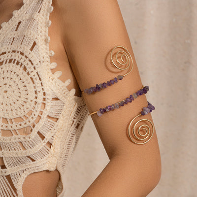 Pulsera de Anillos con Cuentas Texturizadas - Image 8