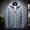 Chaqueta Acolchada de Invierno con Capucha para Hombre