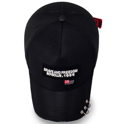 Gorra Warwick con Ala de Tres Aros y Parche - Image 3