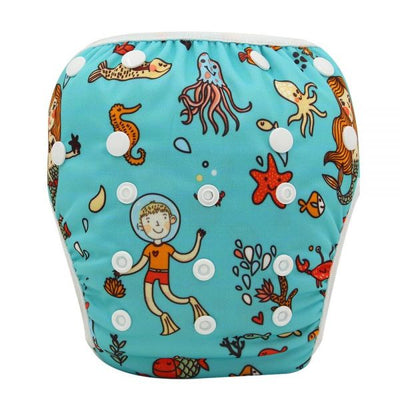 Pañal de Baño Ajustable Impermeable Unisex para Bebé - Image 13