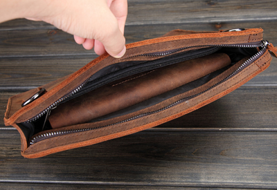 Bolso de Cuero para Hombre - Cartera Profesional de Hombro - Image 19