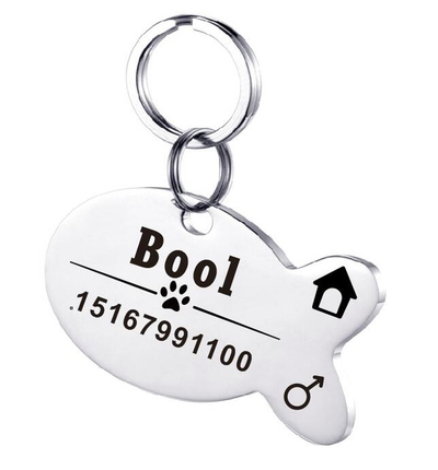 Placa de Identificación para Perro en Acero Inoxidable Personalizada - Image 32