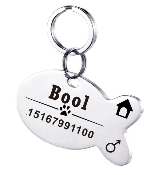 Placa de Identificación para Perro en Acero Inoxidable Personalizada - Image 32