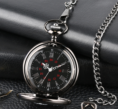 Reloj de Bolsillo Cadena "TE AMO POR SIEMPRE" - Image 2
