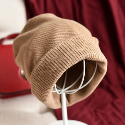 Gorro Tejido de Color Liso - Comodidad y Estilo - Image 12